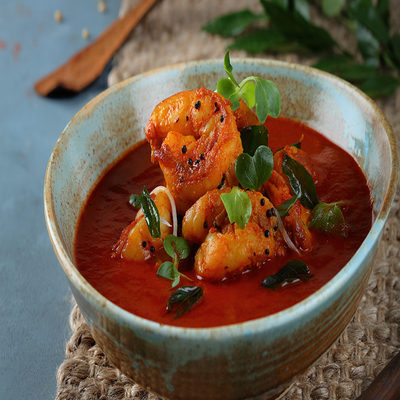 Kovalam Prawn Curry