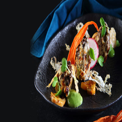 Stuffed Tandoori Kashmiri Morels